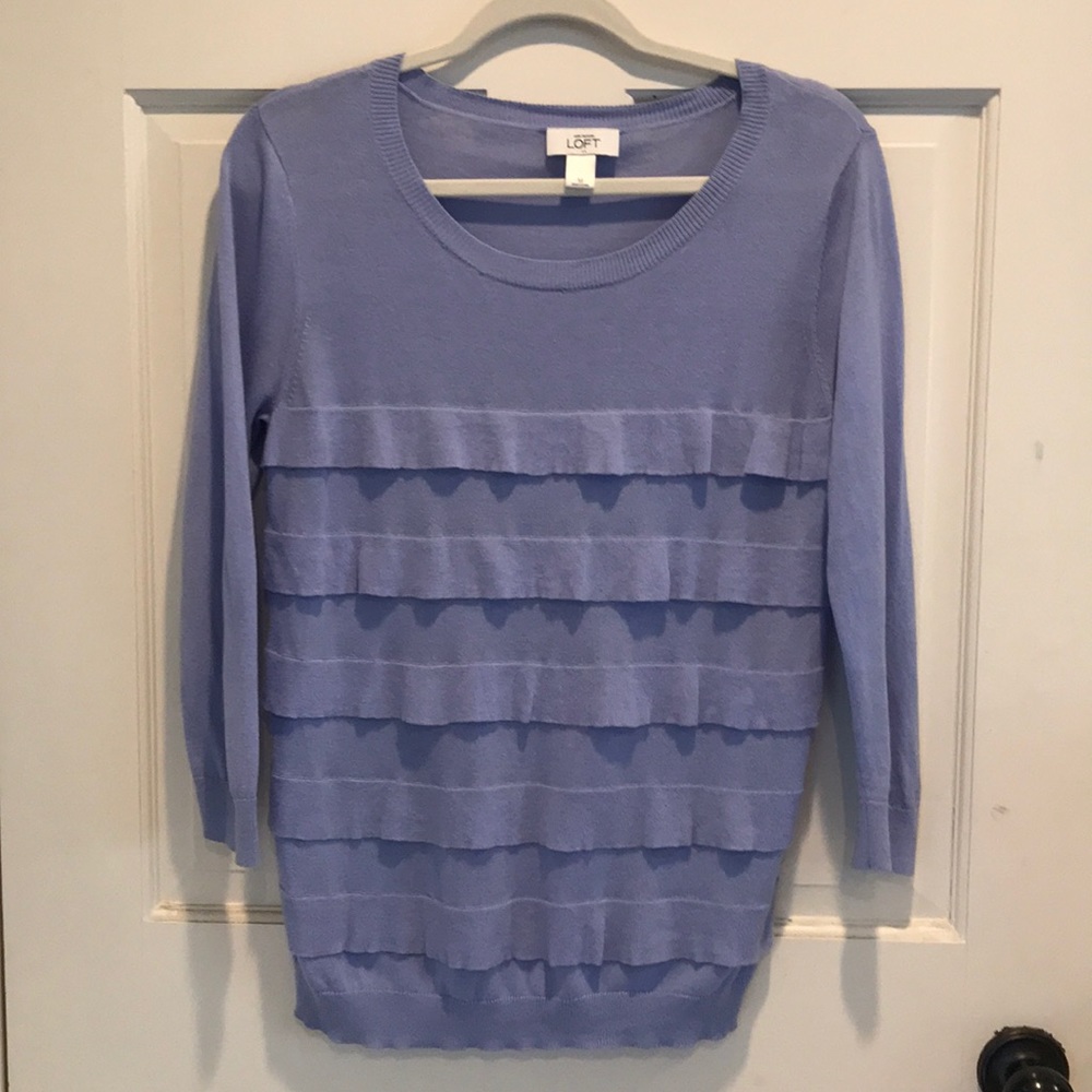 Ruffle sweater